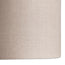 7 inch drum shade in natural linen