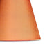 6 inch empire clip on shade in saffron dupion silk