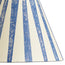 8 inch empire clip on shade in ocean tapers hand painted card