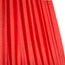 6 inch empire clip on shade in flame stone washed linen