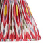 10 inch empire shade in heraldic ikat printed linen