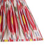 12 inch empire shade in heraldic ikat printed linen