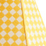 10 inch Milford check hexagon shade in cornsilk