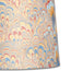 8 inch empire shade for cordless lamps in golden piave hand made marbled paper