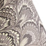 8 inch empire shade for cordless lamps in gray and black piave hand made marble paper