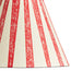 10 inch empire shade for cordless lamps in scarlet tapers