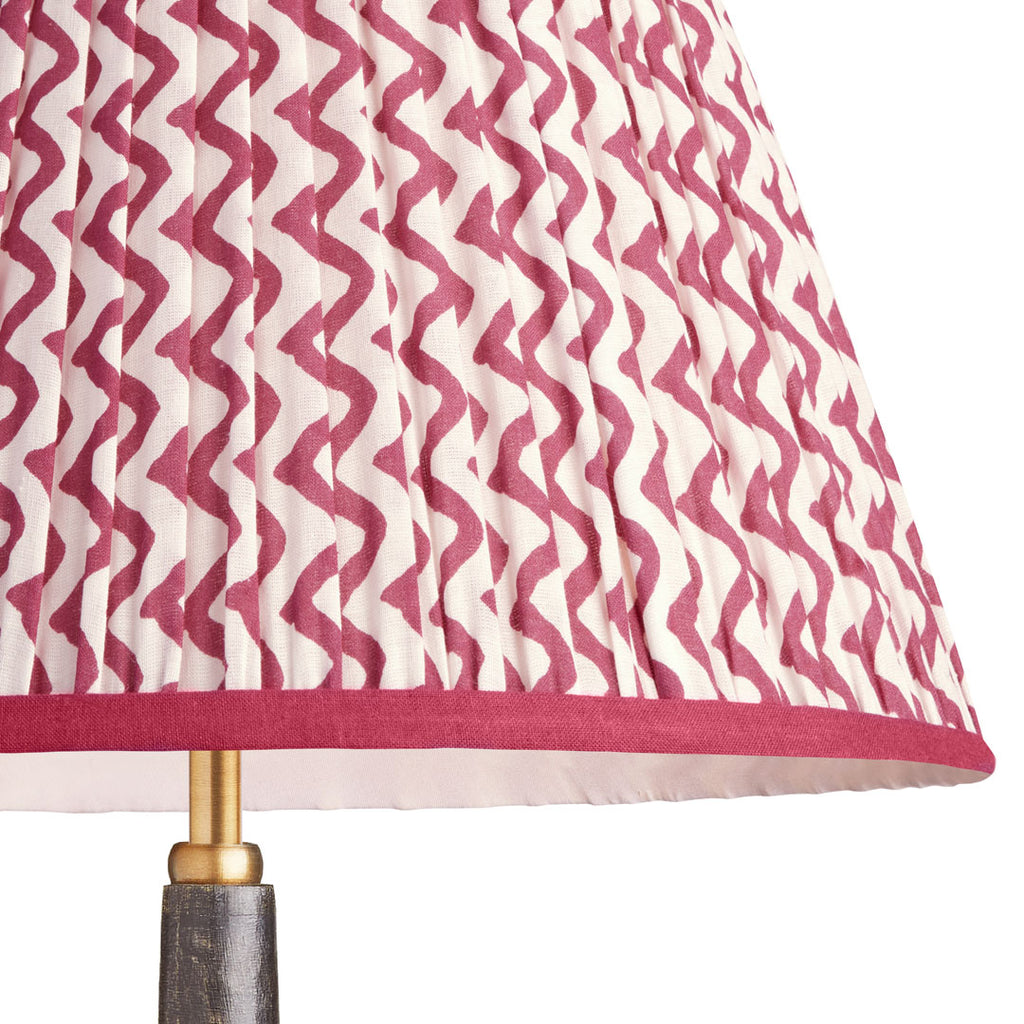 BESS FLAP SHADE オレンジ 6 inch empire shade for cordless lamps in crimson chevrons