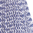10 inch empire shade for cordless lamps in temple blue block printed cotton