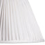 10 inch empire shade for cordless lamps in white silk