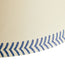5.5 inch tall tapered shade for cordless lamps in ocean arrows hand painted card