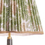 8 inch empire scalloped shade in leafy arbour Rambling Rose linen by Morris & co.