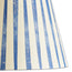 16 inch straight empire shade in ocean tapers hand painted card