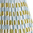 14 inch gathered straight empire shade in Seaview Antonine by Novogratz
