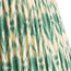 16 inch straight empire shade in teal Zaraband gathered linen by GP & J Baker