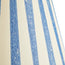 5.5 inch tall tapered clip on shade in ocean tapers hand painted card