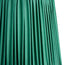 8 inch tall tapered shade in pleated jade taj silk