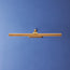 Larger Marcel cordless picture light in antique brass finish