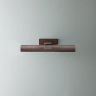 Smaller Seurat cordless picture light in bronze