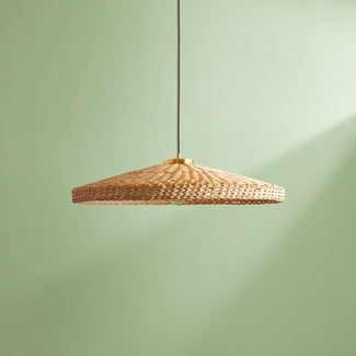 Smaller Aphrodite rattan pendant light