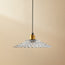 Eider pendant light in clear glass