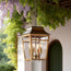 Majorelle pendant in brass