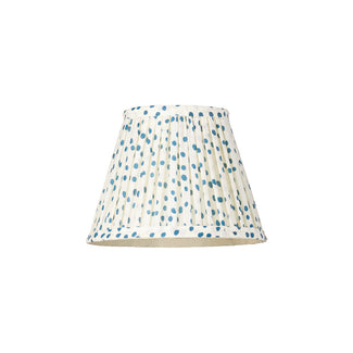 7 inch pendant shade in blue dotty