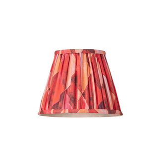 7 inch pendant shade in red harlequin by Matthew Williamson
