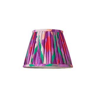 7 inch pendant shade in magenta mala ikat by Matthew Williamson