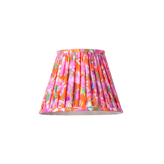 7 inch pendant shade in red English Meadow by Matthew Williamson