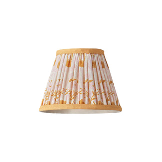 7 inch pendant shade in pink 'Poppies' by Ellen Merchant