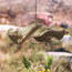 Tallulah jute basket rechargeable pendant in moss by Novogratz