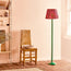 Lillee cordless standing lamp in turquoise