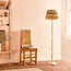Otto cordless standing lamp in cream