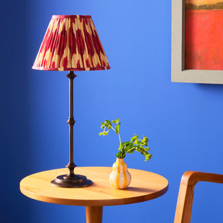 Trindle cordless table lamp in bronze