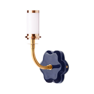 Primrose cordless wall fixture in navy