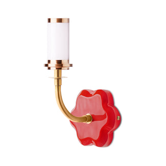 Primrose cordless wall fixture in red