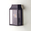 Smaller Crail wall sconce Matt Black