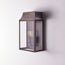 Crail wall sconce in bronze
