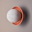 Luna wall sconce in terracotta finish by Matthew Williamson