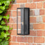Smaller Orford long and thin wall sconce Matt Black