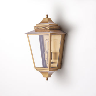 Westport wall sconce in antiqued brass