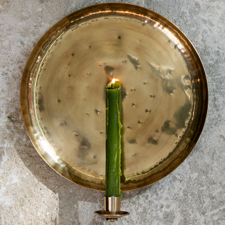 Dinner candles in moss by The Novogratz pack of 2