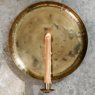 Dinner candles in blush by The Novogratz pack of 2