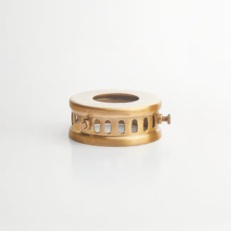 Andy gallery for ted ceramic shades in antiqued brass