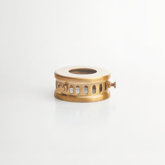 Smallest Andy gallery in antiqued brass