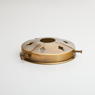 Regular Espere gallery in antiqued brass