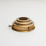 Stepped Gallery in Antiqued Brass