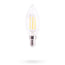 B10 4 Watt LED clear bulb with E12 screw fitting