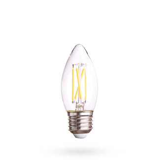 B10 4 Watt LED clear bulb with E26 screw fitting