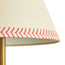 6 inch empire clip on shade in scarlet arrows hand painted card